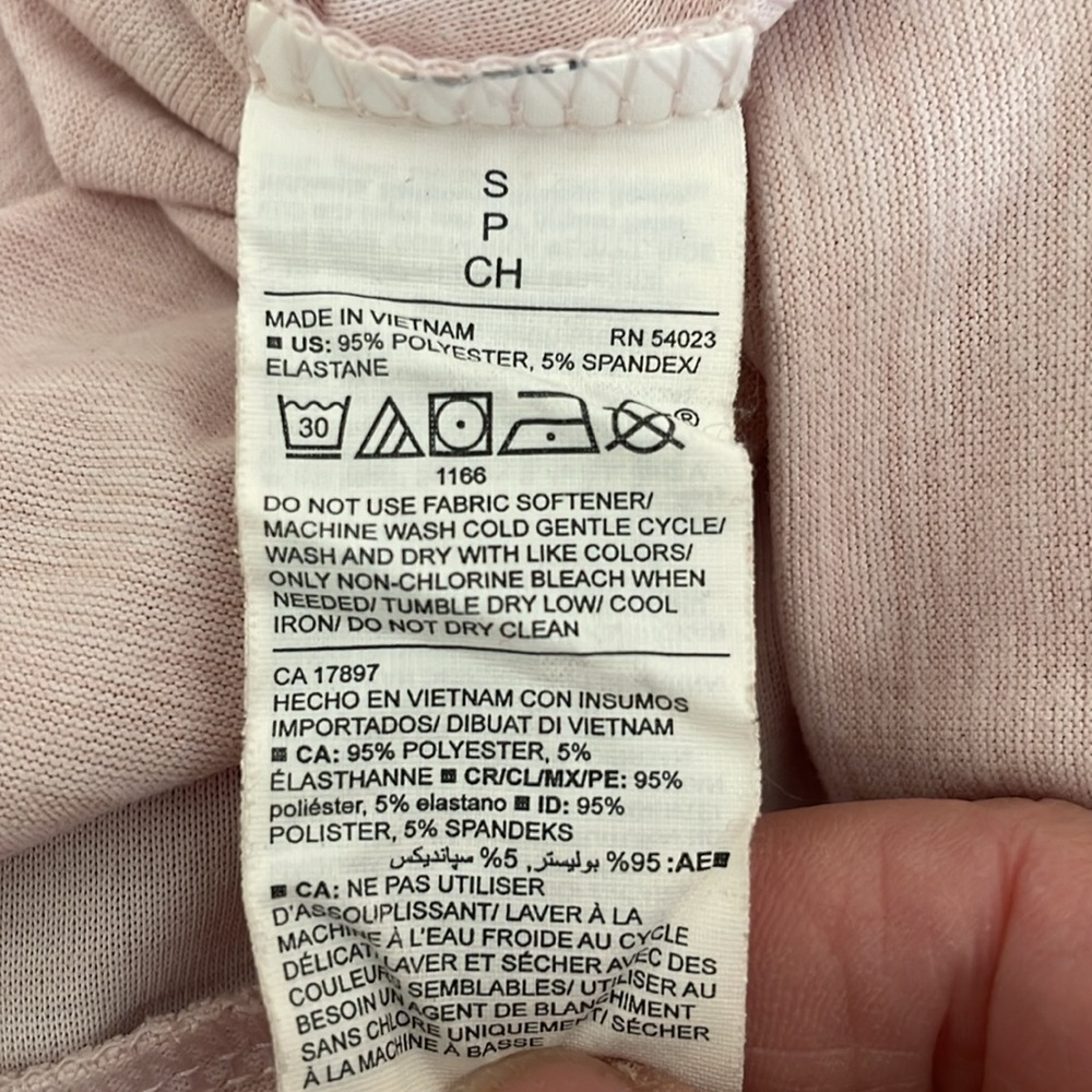 Old Navy Twist Front Long Sleeve Active Top S - Picture 4 of 4
